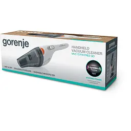 Пилосос ручний Gorenje MVC72FW - мініатюра 6