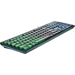 Клавіатура Real-El Comfort 7070 Backlit Black EL123100018 [128764] - мініатюра 2