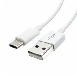 Кабель Atcom USB - USB Type-C (M/M), 4A, 1 м, Білий (C001)