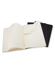 Записник Moleskine Cahier великий, Клітина Чорний (QP322) - мініатюра 3