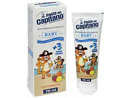 Зубна паста Pasta Del Capitano 75 мл Від 3 років Дитяча 3+ Зі смаком фруктів