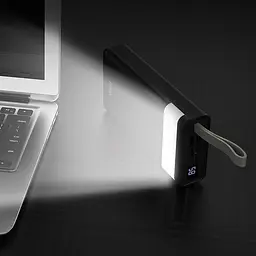 Портативний ЗП Power Bank Hoco J73 30000 mAh Чорний - мініатюра 3