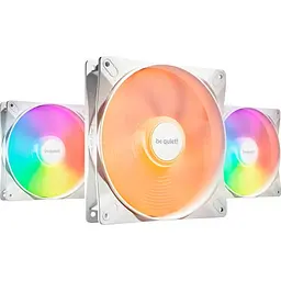 Комплект вентиляторів Be quiet! LIGHT WINGS LX 140mm PWM high-speed white 3 шт (BL131)
