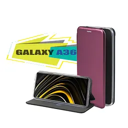 Чохол до мобільного телефона BeCover Exclusive Samsung Galaxy A36 SM-A366 Red Wine (713029) - мініатюра 1