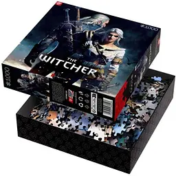Пазл класичний GoodLoot Witcher: Geralt Ciri Puzzles 1000 елементів (5908305236023) - мініатюра 2