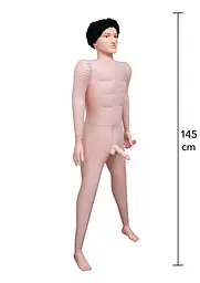 Секс-лялька Hidden Desire Big Boner Billie Inflatable Doll (тілесний) - мініатюра 3