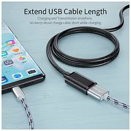 Дата кабель USB 3.0 AM/AF 1.5m Essager (EXCAM-YTA01) - мініатюра 7