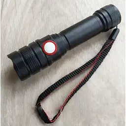 Ліхтар ручний RB-270 T6 акумуляторний із зумом LED Zoom 18650 micro-USB - мініатюра 2