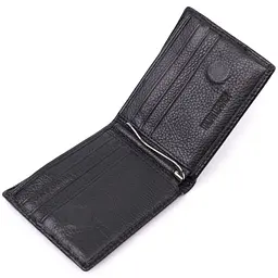 Шкіряний затискач для грошей ST Leather 11х8.5х1.5 см acs0028302 - мініатюра 3