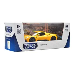 Автомодель TechnoDrive Maserati MC20, 1:32, жовта (250340U) - мініатюра 10