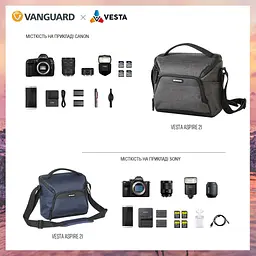 Сумка Vanguard Vesta Aspire 21 Navy (Vesta Aspire 21 NV) - мініатюра 6