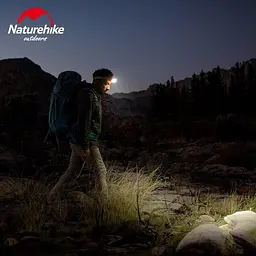 Ліхтар налобний Naturehike NH18T001-A, блакитний - мініатюра 4