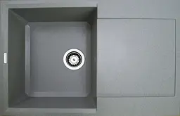 Кухонна мийка Adamant Horizon 780x495x230 світло-сірий 000008546, Сірий