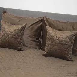 Покривало ТЕП Velour Ромб круглий Coffee 150x210 см кавовий (4-00515_33942) - мініатюра 5
