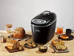 Tefal Хлібопічка Bread of the World 1600Вт, програм-19, макс.вага -1,5кг, форма-квадрат, пластик, чорний - мініатюра 7