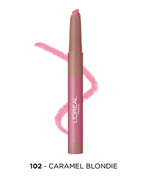 Помада-олівець для губ L'Oréal Paris Matte Lip Crayon, відтінок 102 (Ніжно-рожевий), 1,3 г (A9975100) - мініатюра 2