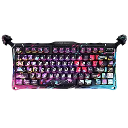 Клавіатура GravaStar Mercury V75 Pro Neon Graffiti