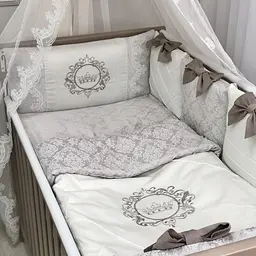 Комплект для новонародженого із захистом та ковдрою MSonya Детский pbe0050017 - мініатюра 2