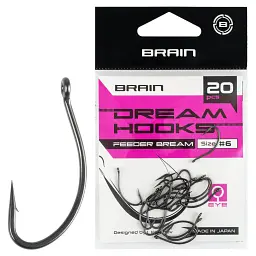 Гачок Brain Dream Hooks Feeder Bream #6 (20шт/уп)