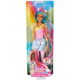 Лялька-єдиноріг Barbie Dreamtopia у світло-рожевому стилі, 30 см (HGR21) - мініатюра 3