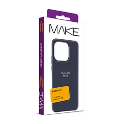 Чохол Make Xiaomi 15T Silicone Blue - мініатюра 2