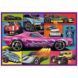 Пазл Trefl Hot Wheels Гоновчний автомобіль 4х 250 елементів (5900511133127) - мініатюра 4