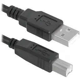Кабель для принтера USB 2.0 AM/BM 3m USB04-10 Defender (83764) - миниатюра 2