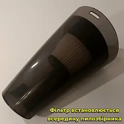 Автомобільний пилосос від прикурювача 12V з насадками 5 шт. ZY-2021. 120 Вт. + Подарунок Сумка-чохол - мініатюра 13