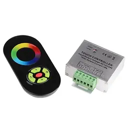 Контролер Brille для LED стрічки DR-7 CON RGB radio BK