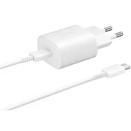 Зарядний пристрій Samsung 25W PD Wall Charger White (EP-TA800XWEGRU)