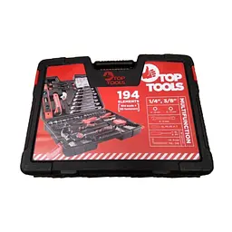 Набір інструментів Top Tools 1/4”, 3/8”, 194 шт. (38D545) - мініатюра 2