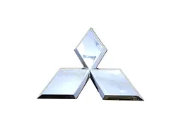 Емблема Mitsubishi Хром 103х117 мм (на скотчі) MN126476