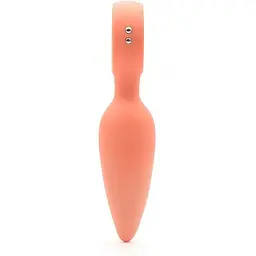 Анальна вібропробка KisToy Orville Orange - мініатюра 3