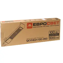 Світильник консольний Євросвітло 100 Вт 6400К SKYHIGH-100-060 (40456) - мініатюра 3