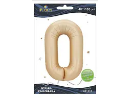 Кулька фольгована цифра PELICAN 40 (100 см) 1 0 лате