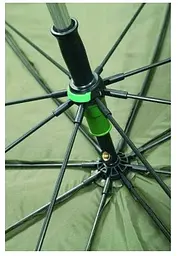 Парасоля рибальська Mivardi FG PVC Green висота 2.5 метра - мініатюра 4