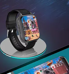 Розумний годинник телефон для дітей Lemfo Y37 з AMOLED екраном, 4G sim картою, прослушкою, GPS трекером та акумулятором 1000 мАг До 7 днів роботи Рожевий - мініатюра 5