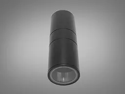 Світильник архітектурний двосторонній Diasha DF-2004BK E27, IP67, 26 см, для фасадів, для кафе та вулиці - мініатюра 2