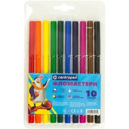 Фломастери Centropen 10 кольорів (1) (200) 7790/10ТП