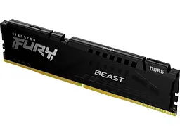 Пам'ять для настільних комп'ютерів Kingston Fury DDR5 16GB 6000MHz Beast Black (KF560C30BBE-16) - мініатюра 2