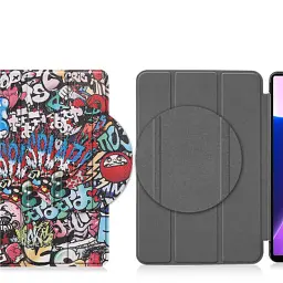 Чохол до планшета BeCover Smart Case Samsung Galaxy Tab A11 Plus SM-X236B 11.0" Graffiti (714005) - мініатюра 5