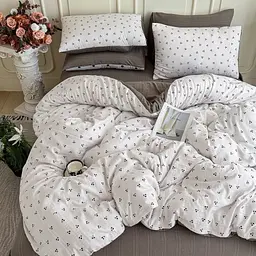 Постельное белье двуспальное из муслина Colorful Home Print 6 22057 180х220 см