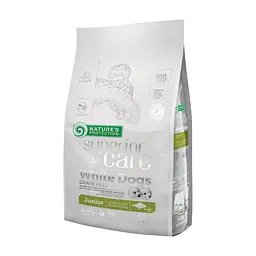 Сухий корм для собак Nature's Protection Superior Care White Dogs Junior Small&Mini Breeds 10 кг (NPSC45830)