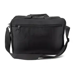 Сумка-портфель чоловіча текстильна для ноутбука 13'' та документів Tiding Bag M56-3813A чорна - мініатюра 5