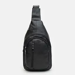 Чоловічий рюкзак Keizer K1082bl-black 31х17х6 см Чорний - мініатюра 3