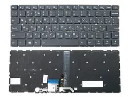Клавіатура для LENOVO IdeaPad 710S-13IKB, 710S-13ISK (RU Black з підсвічуванням ). Оригінал.