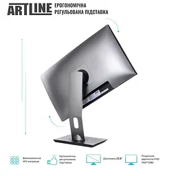 Моноблок Artline Home GL43 23.8 FullHD IPS, Intel Core i5-14400, 32 GB, 1 TB, Intel Graphics, W11P (GL43v09Win) - миниатюра 5