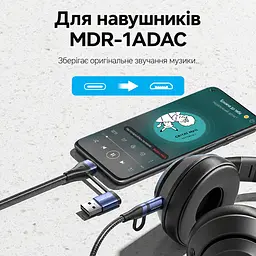 Кабель 4-в-1 Vention CTLLF USB-C/USB-A - USB-C/Micro-USB PD 100 Вт 1 м синій (CTLLF) - мініатюра 13