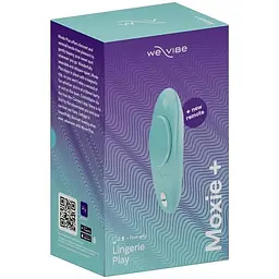 Смарт-вібратор у трусики We-Vibe Moxie+ Aqua пульт ДУ - мініатюра 3