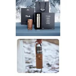 Термос титановий з чохлом Naturehike CNK230CF012 600 ml - мініатюра 7